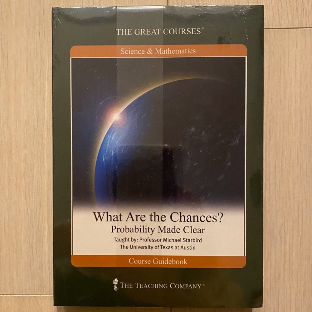 The Great Courses Probability Chances DVD Course